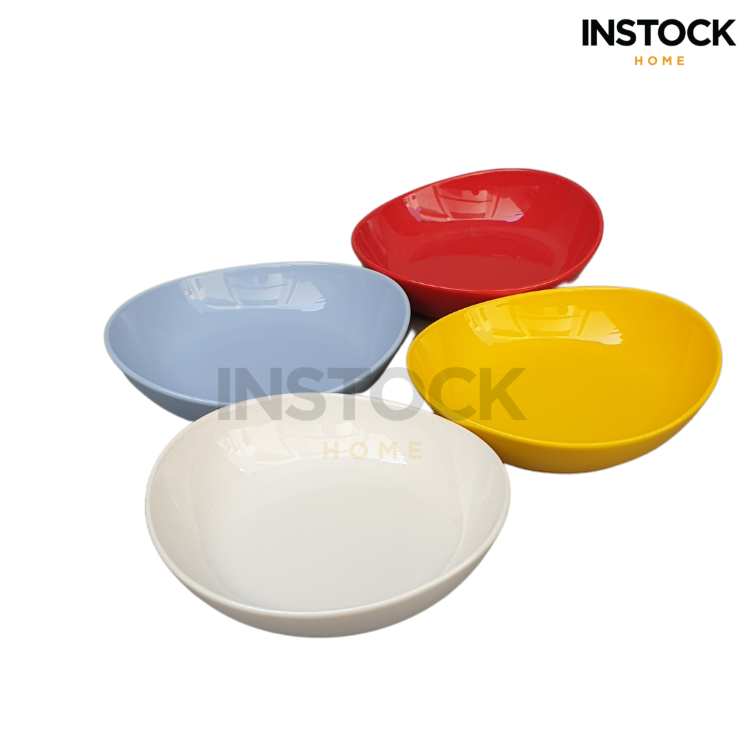 Ceramic Serving Bowl Oval - Available In 4 Colors