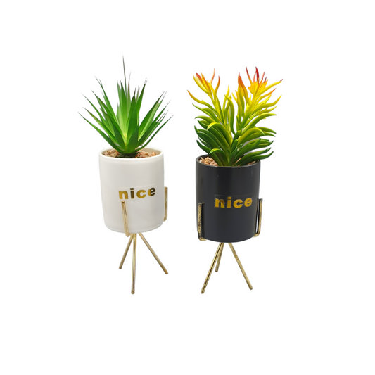 Tripod Table Planter ( nice ) - Available In Colors