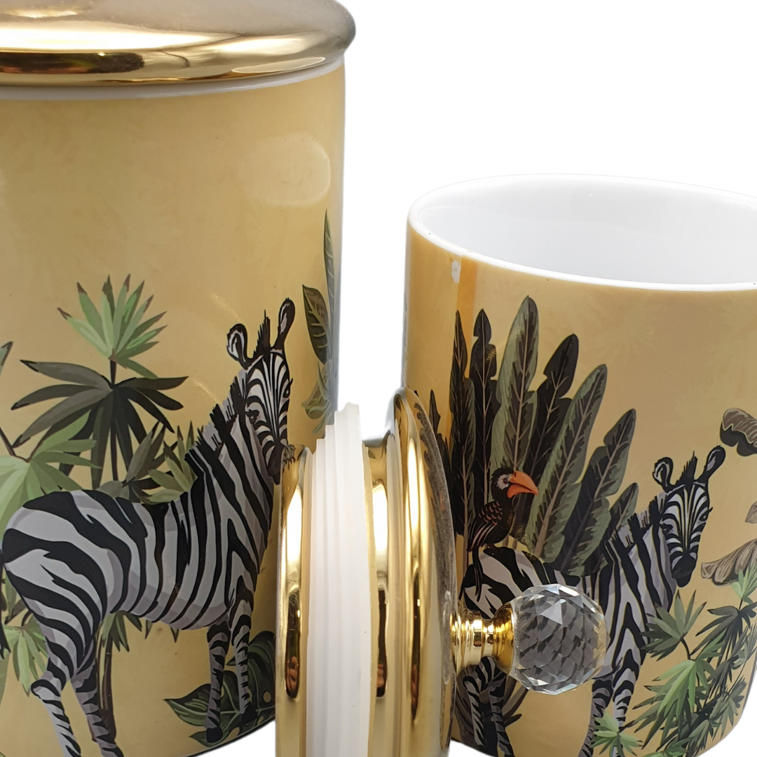 Zebra Air Tight Storage Jars - Available in 2 Sizes