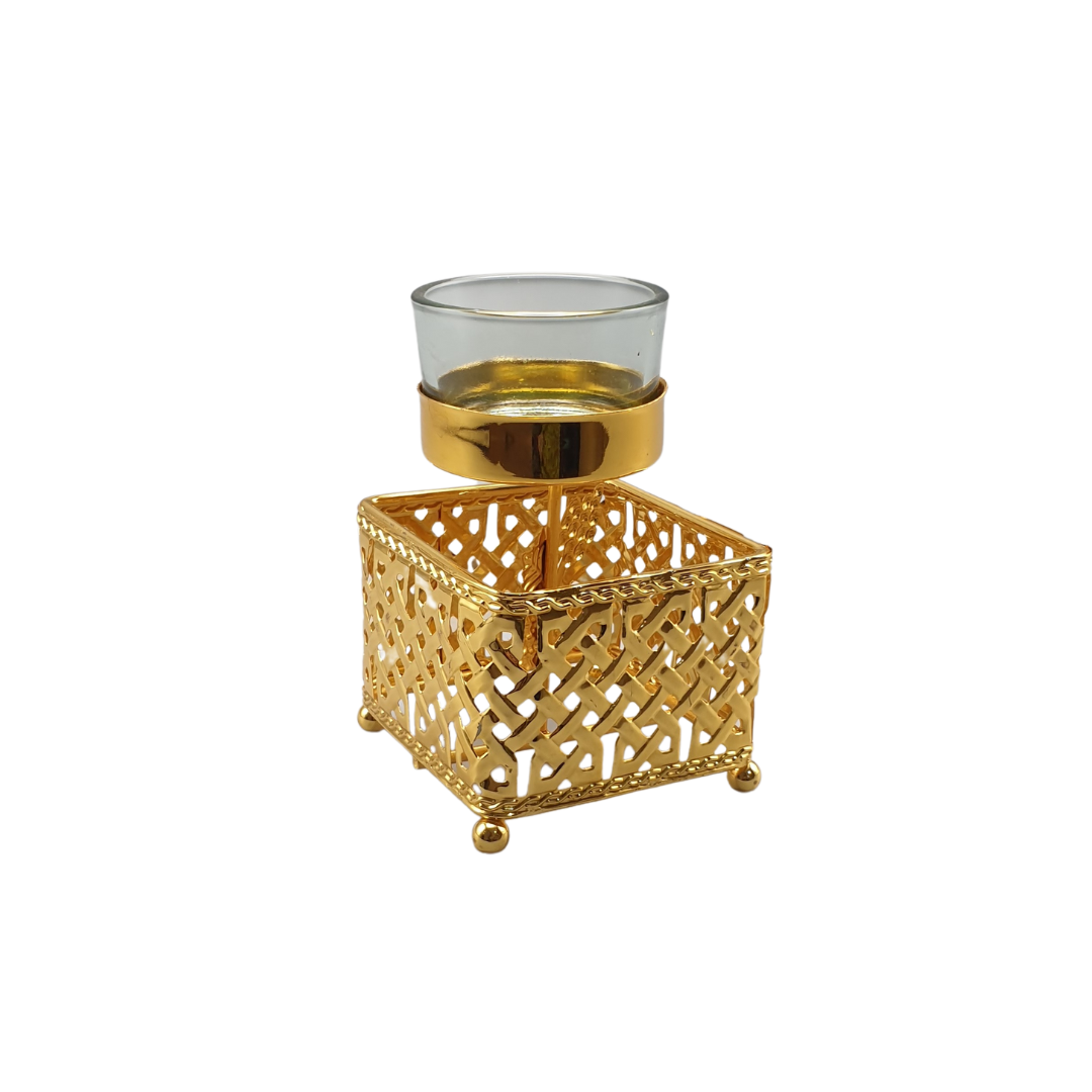 Golden Candle Holder – Available In 3 Design