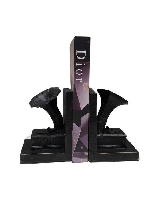 Bookends Vintage Gramophone