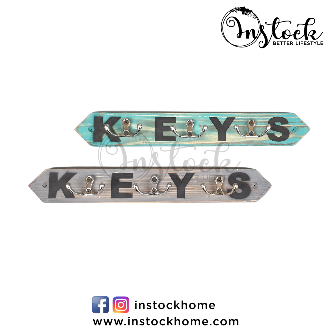 Wooden Keys Holder - Available In 2 Colors