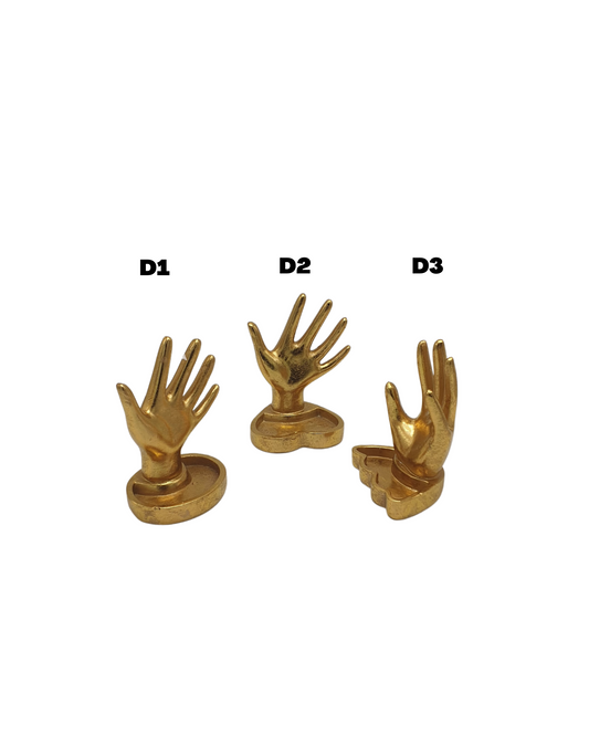Hand Jewellery Mini Tray Golden - Available In Designs