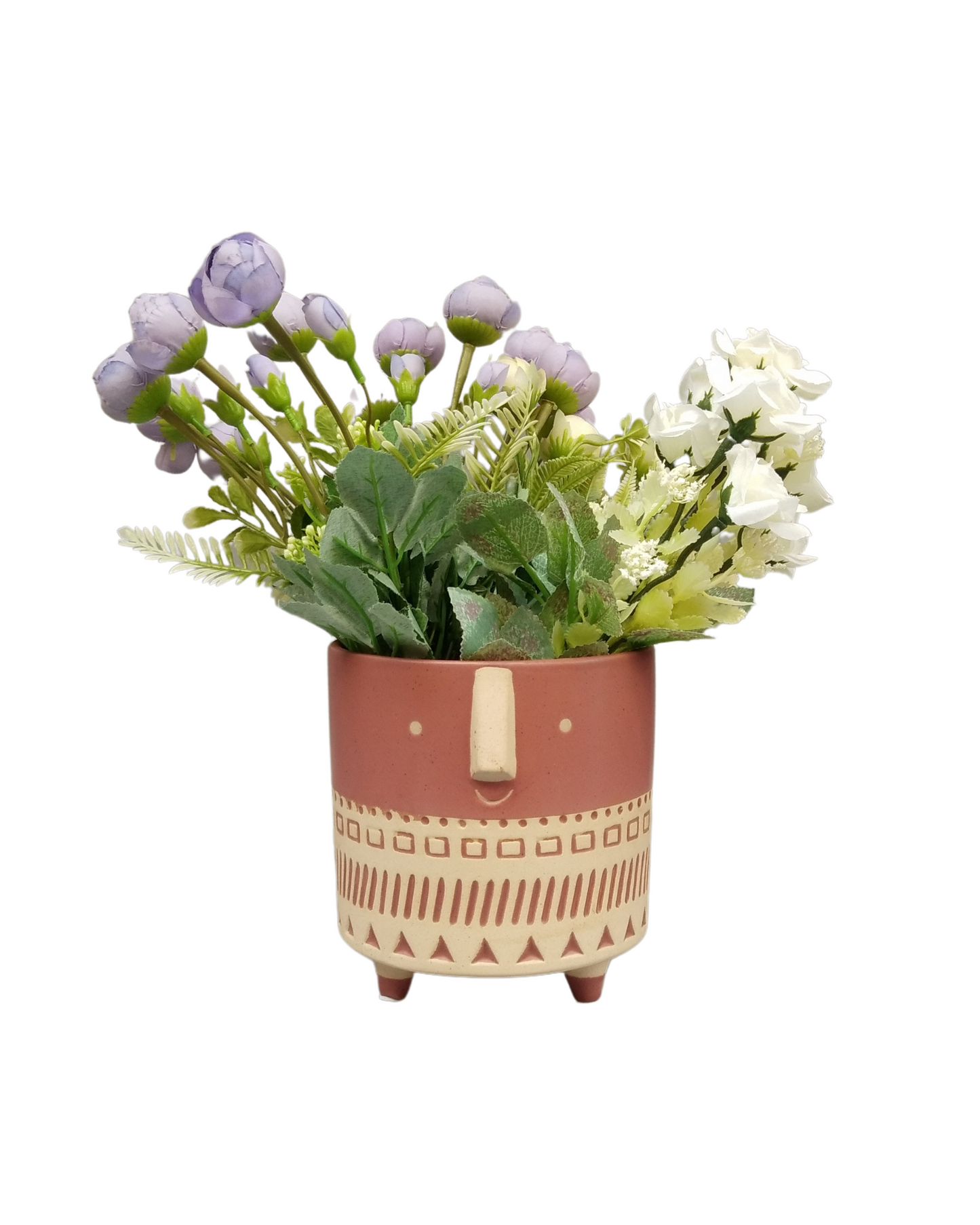 Ceramic Face Planter Pot - Available In 2 Colors