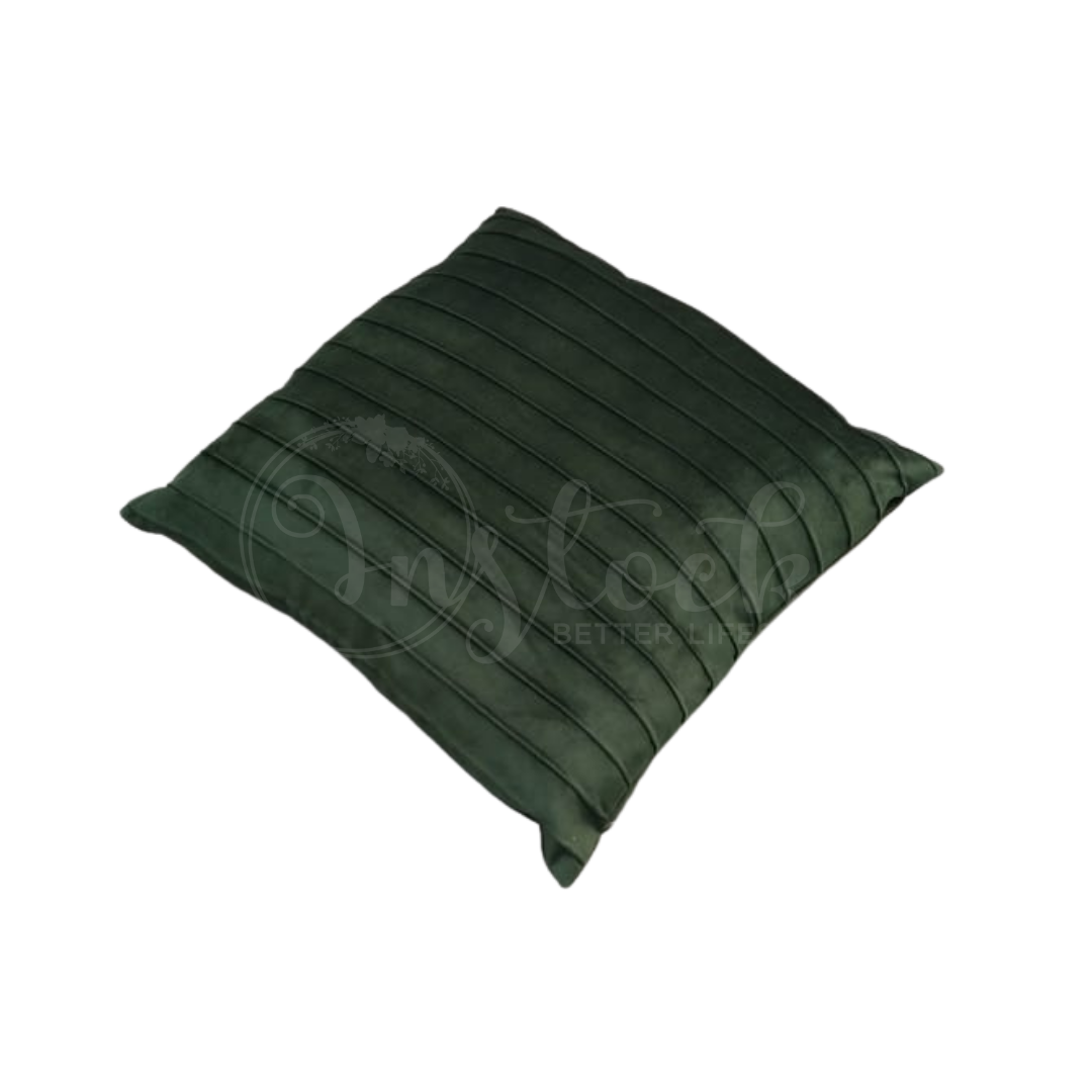 Dark Green Cushion With Filling