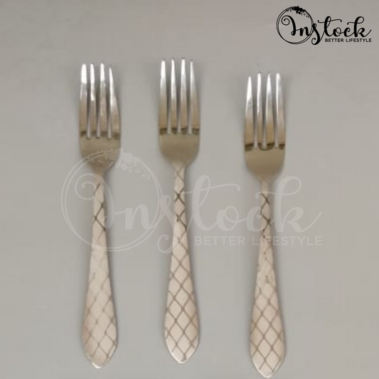 Cutlery Set Stainless Steel - Available In 3 Design