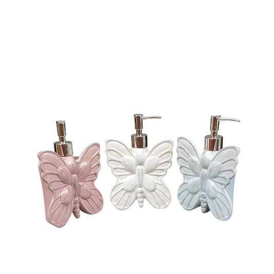 Butterfly Soap Dispenser - Available In 3 Colors
