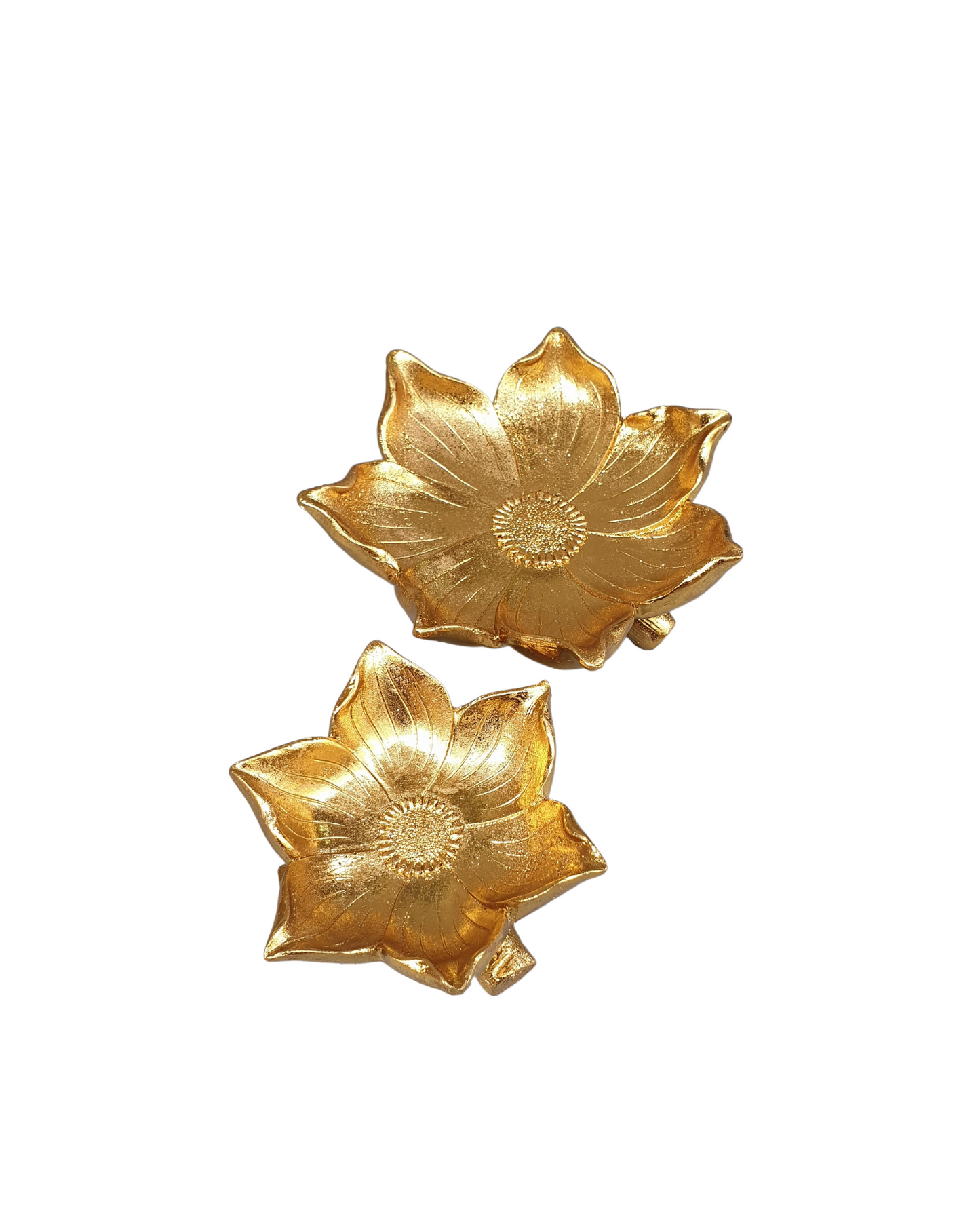Golden Flower Tray  - Available In 2 Sizes