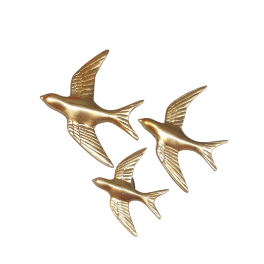 Golden Sparrow Wall hangings/Table Settings - Set Of 3