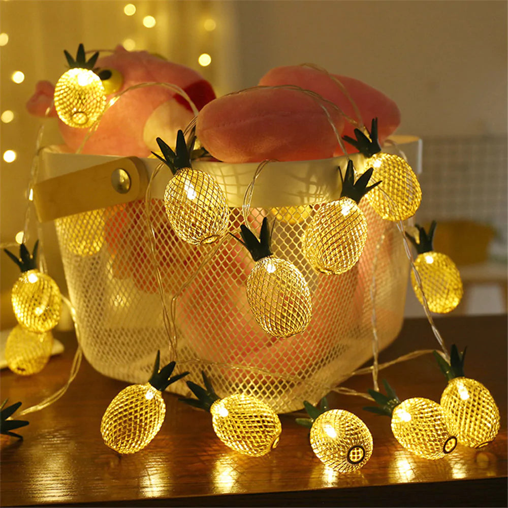 Pineapple LED String Light - 10 Pcs