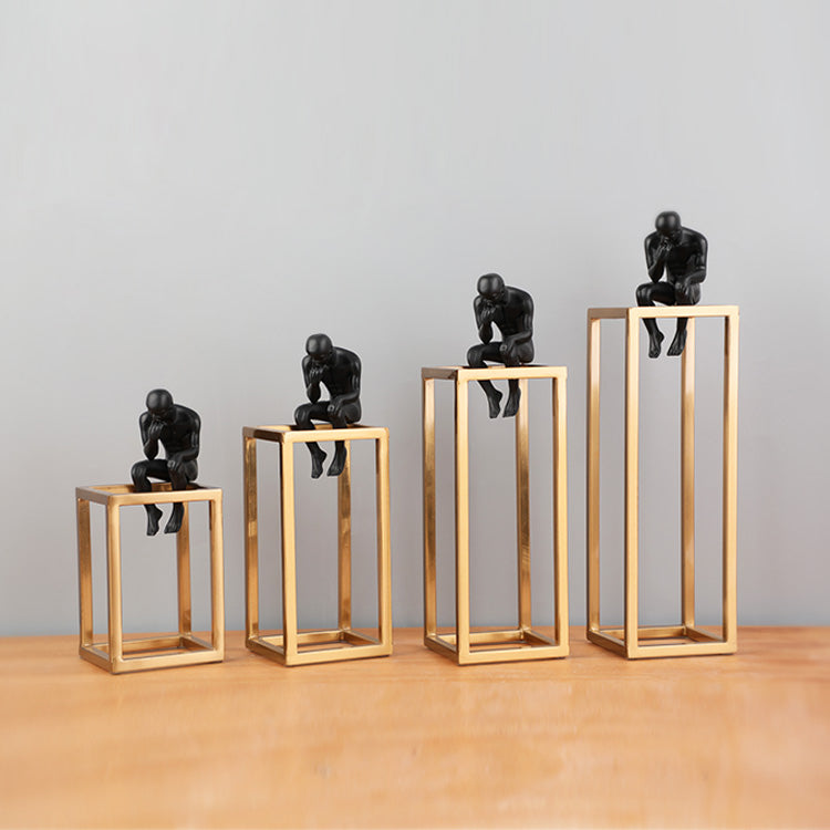 Lonely Thinkers With Metal Stand - Available In 2 Sizes