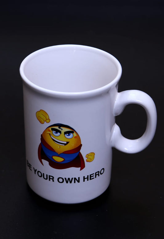 White Mug - Be Your Own Hero