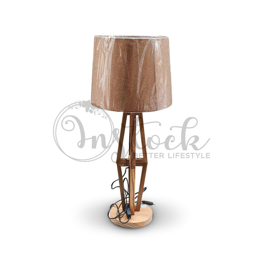 Wooden stand Lamp - Light Brown