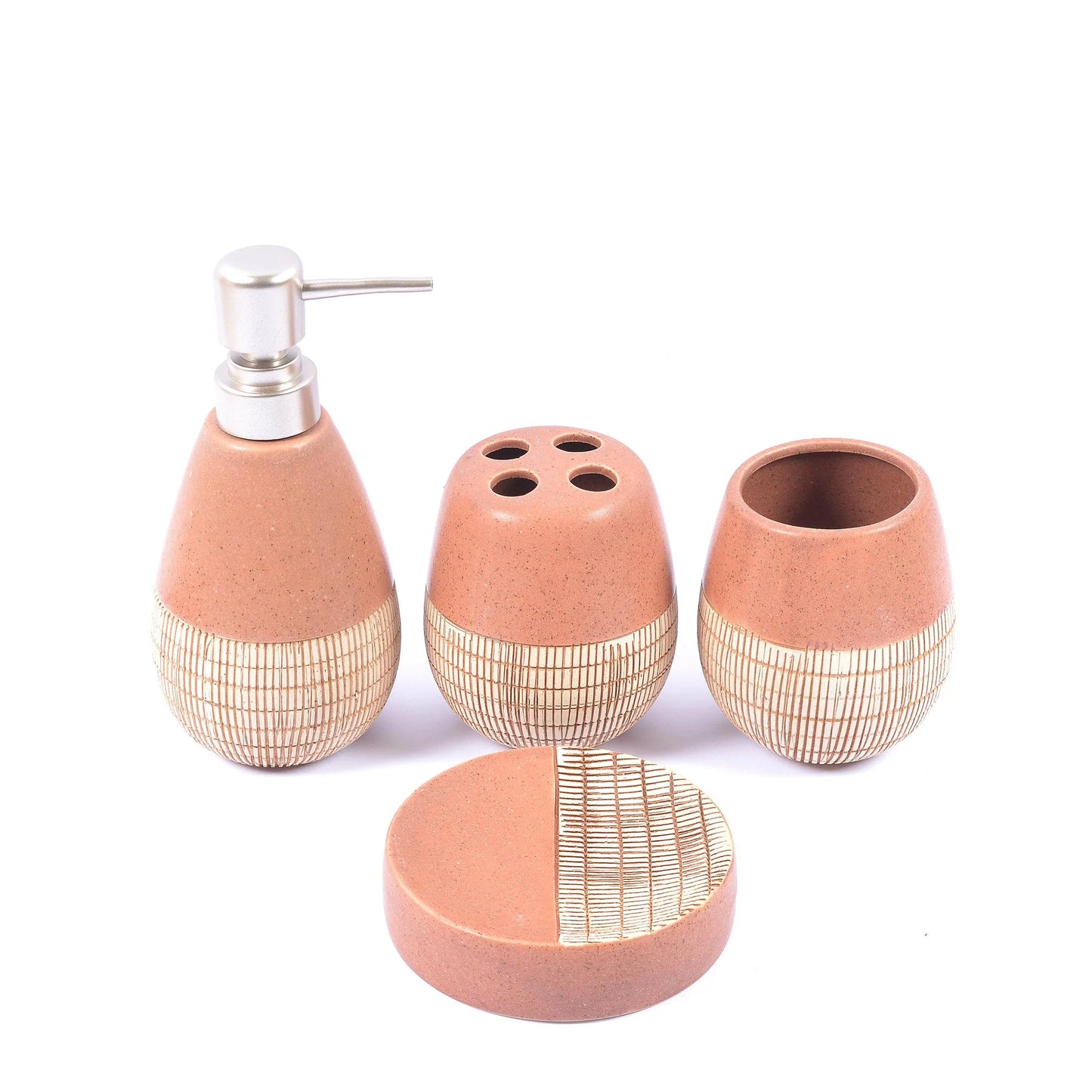 Textured Bath Set - Available In 2 Colors